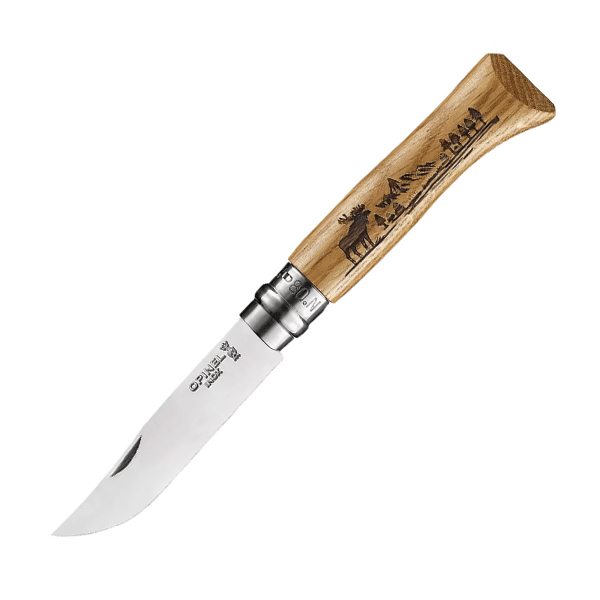 Ніж Opinel №8 Animalia America Elk