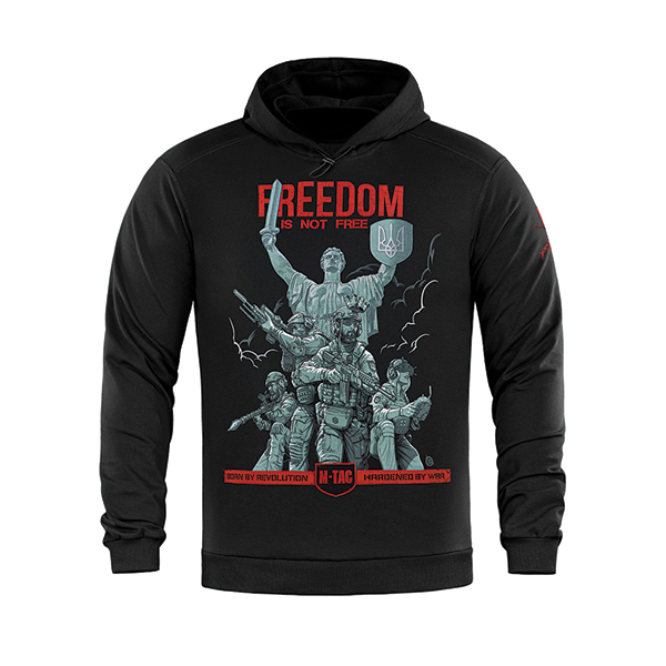 M-Tac кофта Hoodie Freedom Black. Фото 2