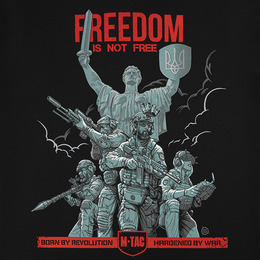 M-Tac кофта Hoodie Freedom Black. Фото 5
