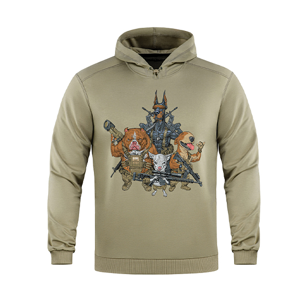 M-Tac кофта Hoodie Rex Team Tan. Фото 2