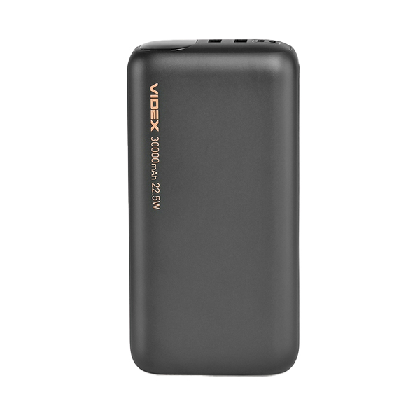 Повербанк 30000mAh Videx VPB-297 22.5W Black