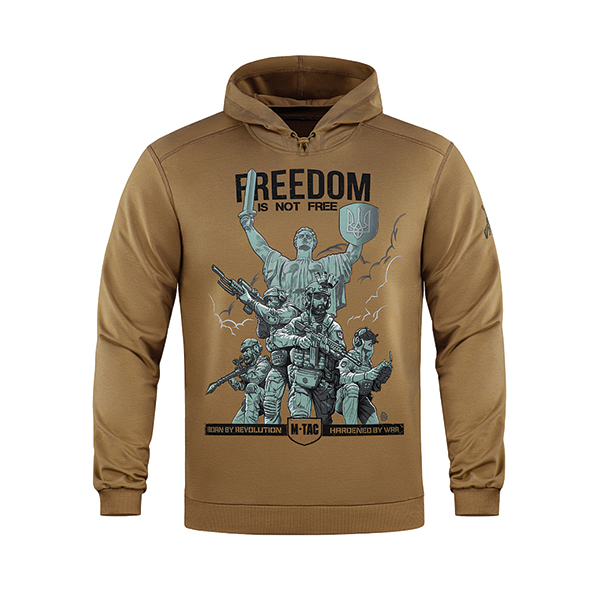 M-Tac кофта Hoodie Freedom Coyote Brown. Фото 2