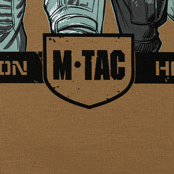 M-Tac кофта Hoodie Freedom Coyote Brown. Фото 9