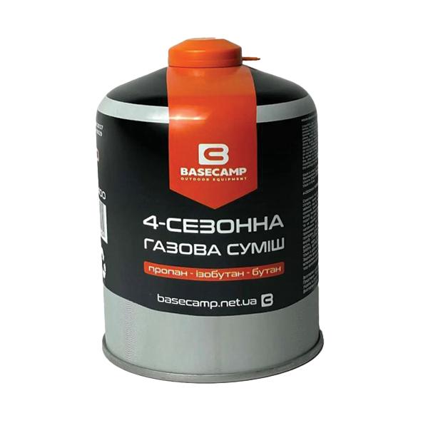 Газовий балон BaseCamp 4 Season Gas 450 г