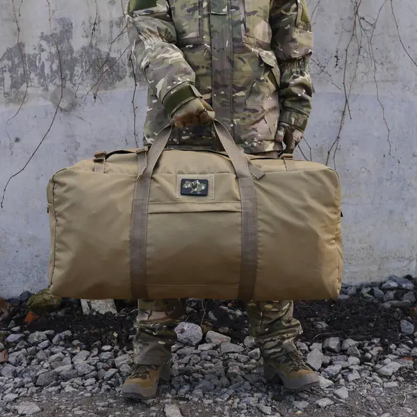 Сумка тактична Kiborg Military bag 100L Coyote. Фото 8