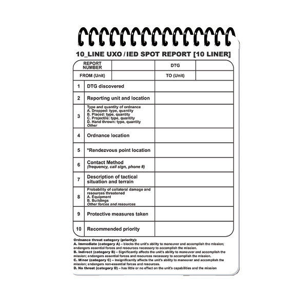 Tactical Notebook (Fireteam-Squad) A6 (ЕТ). Фото 4