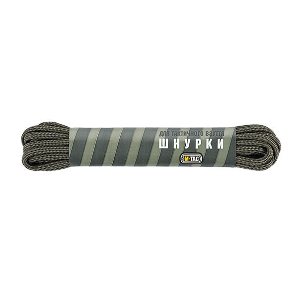 M-Tac шнурки OD Green Stripes тип.3