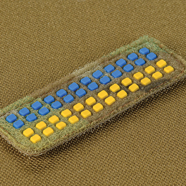 M-Tac нашивка прапор України 25х80 Velcro/PVC Multicam. Фото 2