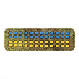 M-Tac нашивка прапор України 25х80 Velcro/PVC Multicam