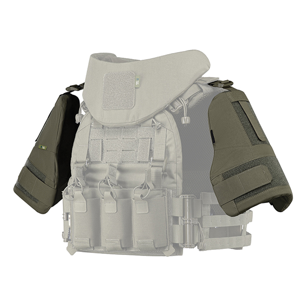 M-Tac плечовий захист з балістичними пакетами 2 клас для Cuirass Ranger Green. Фото 3