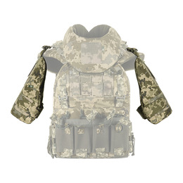 M-Tac плечовий захист з балістичними пакетами 2 клас для Cuirass MM14. Фото 4