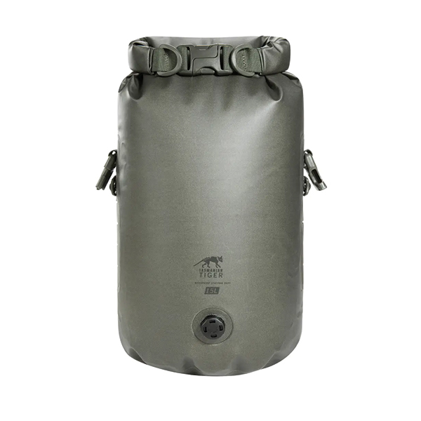 Гермомішок Tasmanian Tiger Stuffbag 15 WPV, Stone Grey Olive. Фото 2