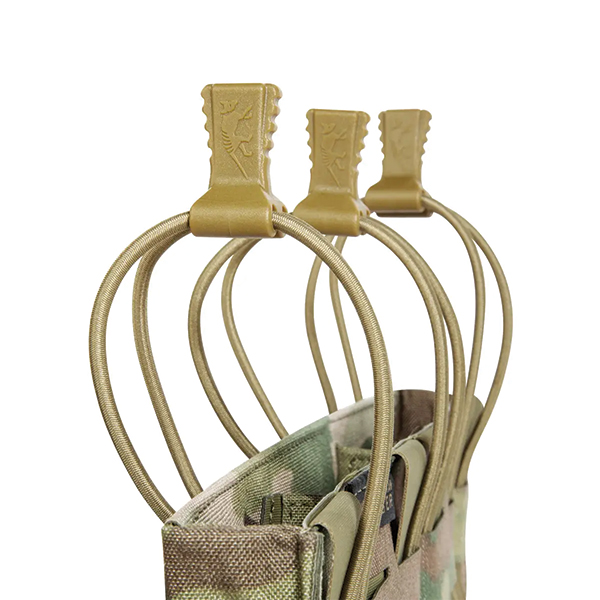 Підсумок для магазинів автомата Tasmanian Tiger 3 SGL Mag Pouch BEL M4 MKIII MC, Multicam. Фото 6