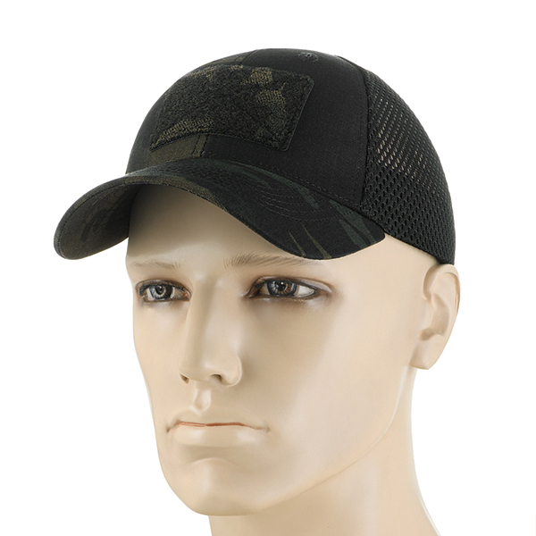 M-Tac бейсболка Elite тактична з сіткою NYCO Extreme Multicam Black