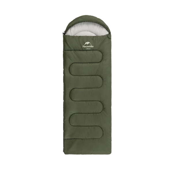 Спальний мішок Naturehike Y150L NH21MSD08, правий, темно-зелений