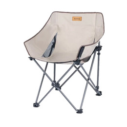 Крісло складане Naturehike NH20JJ022 600D Oxford Cotton / сталь, бежевий