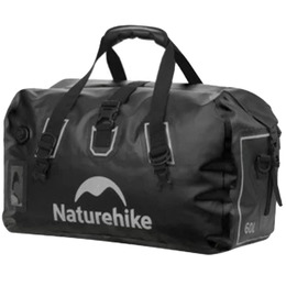Водонепроникна дорожня сумка Naturehike CNK2450XB015, 40 л, чорна