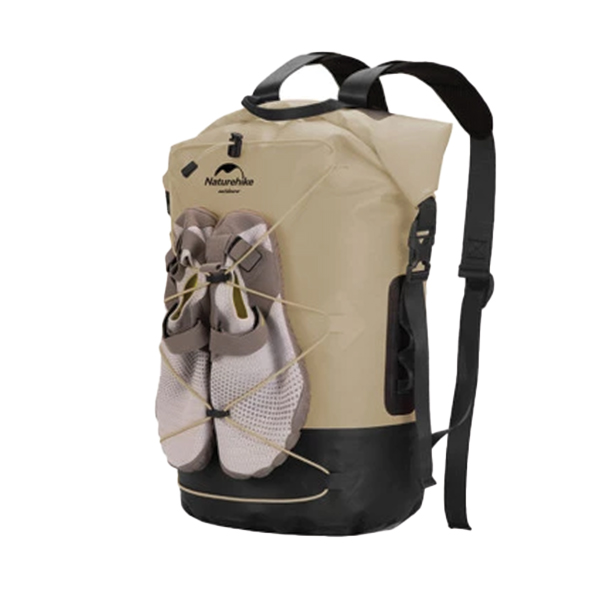 Рюкзак водонепроникний Naturehike NH21FSB04, 20л, бежевий