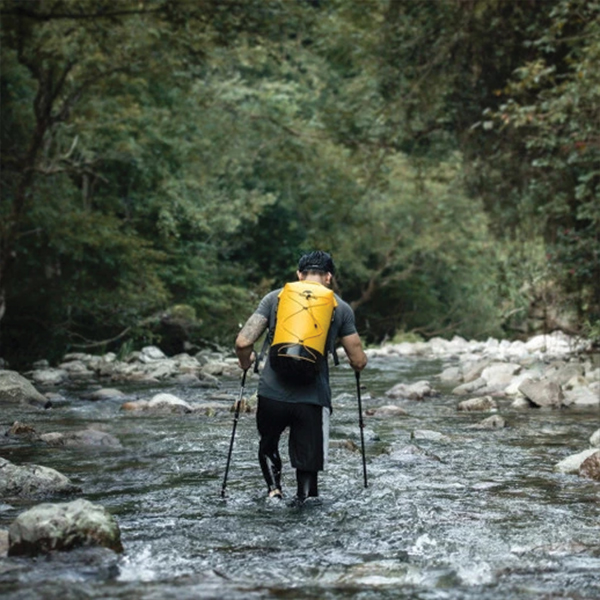 Рюкзак водонепроникний Naturehike NH21FSB04, 40л, бежевий. Фото 5