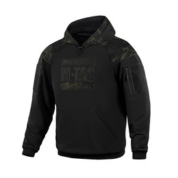 M-Tac кофта Hoodie Combat Black Edition Black Multicam