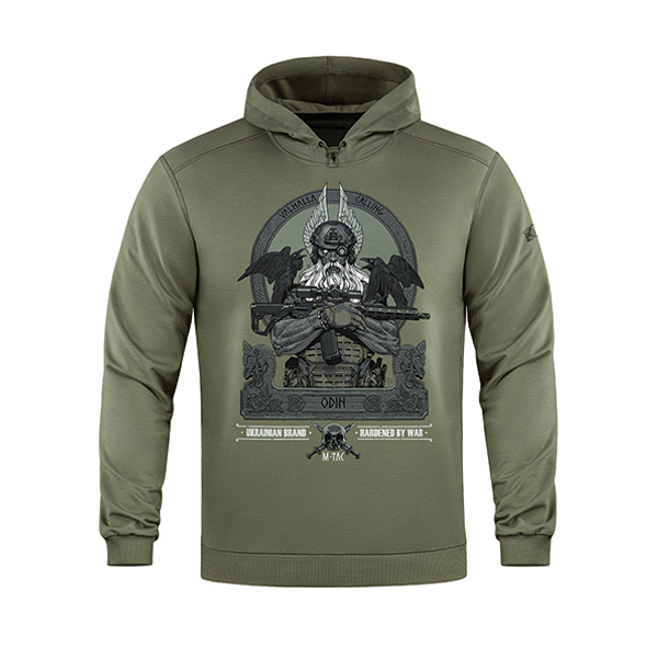 M-Tac кофта Hoodie Odin Light Olive. Фото 2