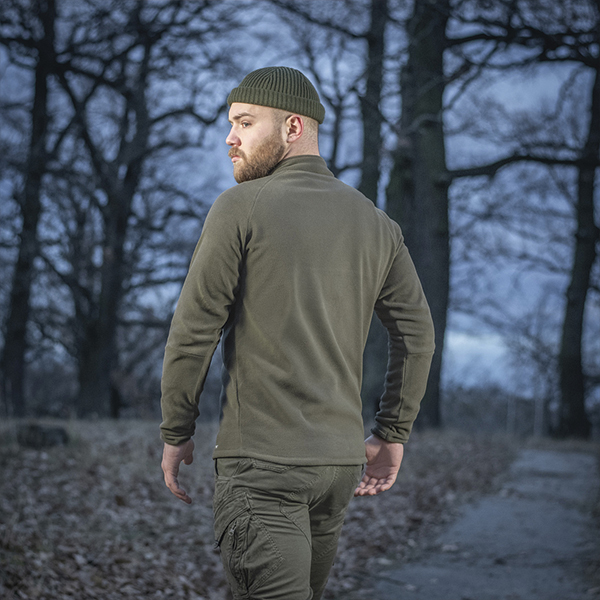 M-Tac кофта Delta Polartec реглан Dark Olive. Фото 11