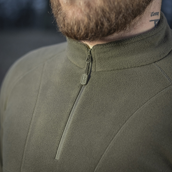 M-Tac кофта Delta Polartec реглан Dark Olive. Фото 13
