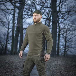 M-Tac кофта Delta Polartec реглан Dark Olive. Фото 10