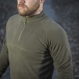 M-Tac кофта Delta Polartec реглан Dark Olive. Фото 12
