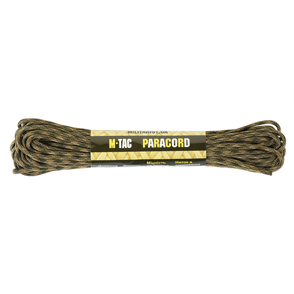 M-Tac паракорд 550 type III Coyote/Od Green 15м