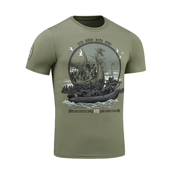 M-Tac футболка Дракар Light Olive. Фото 3