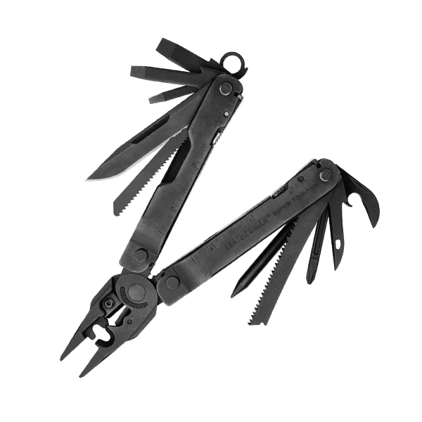 Мультитул Leatherman Super Tool 300  EOD Black, чохол MOLLE нейлон (чорний)