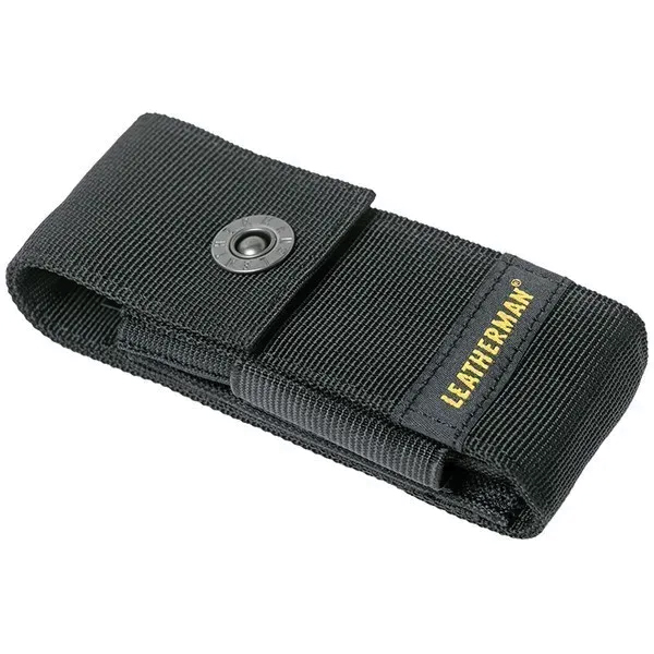 Чохол Leatherman Large 4.75", чорний нейлон з кишеньками-гумками. Фото 4