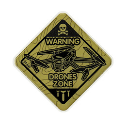 M-Tac наклейка об'ємна Drones Zone Coyote