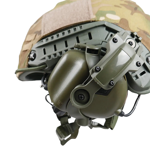 Кріплення Чебурашки для активних наушників Earmor хакі (Ops core arc & team wendy). Фото 10