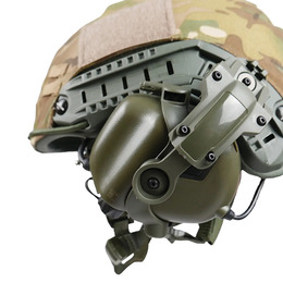Кріплення Чебурашки для активних наушників Earmor хакі (Ops core arc & team wendy). Фото 10