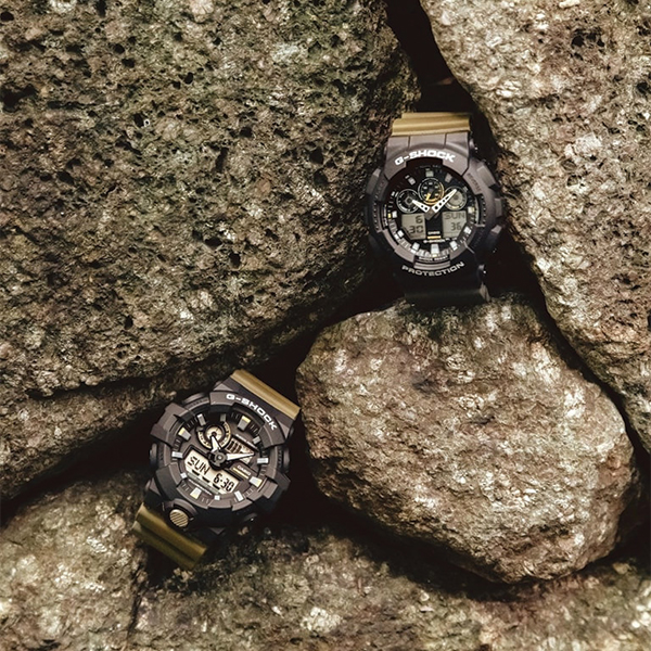 Годинник Casio G-Shock GA-710TU-1A3 Black/Olive. Фото 3