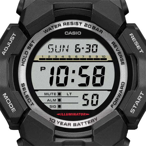 Годинник Casio G-Shock GD-010-1DR Black. Фото 5
