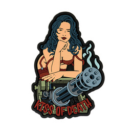 Brand Element нашивка Kiss of Death PVC