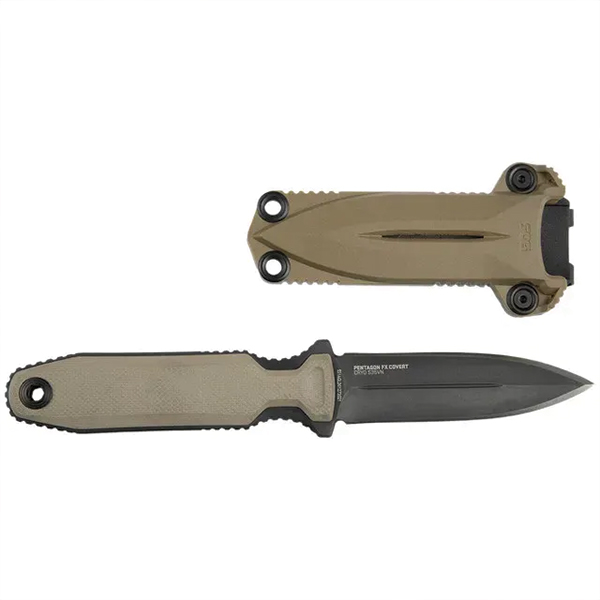 Ніж SOG Pentagon FX Covert Flat Dark Earth. Фото 8