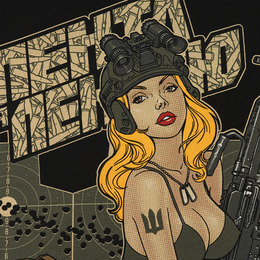 M-Tac кофта Hoodie Лента за лентою Black. Фото 6