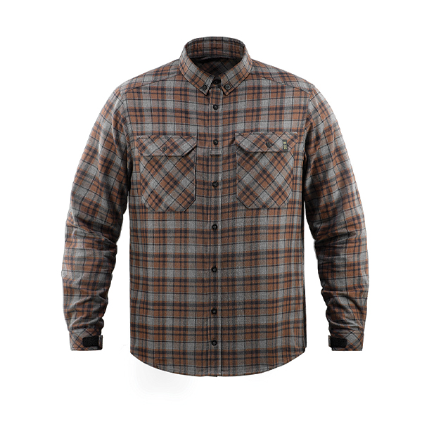 M-Tac сорочка Lumberjack Merino Cold Weather Gray/Brown. Фото 2
