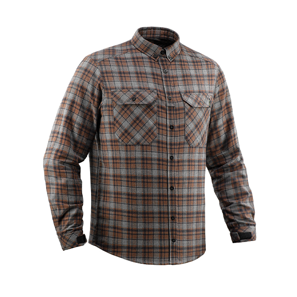M-Tac сорочка Lumberjack Merino Cold Weather Gray/Brown. Фото 3