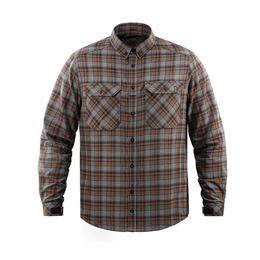 M-Tac сорочка Lumberjack Merino Cold Weather Gray/Brown. Фото 2