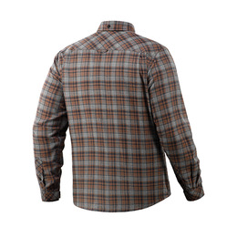 M-Tac сорочка Lumberjack Merino Cold Weather Gray/Brown. Фото 4