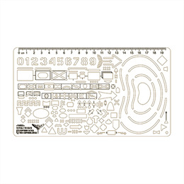 Тактична лінійка розвідки NATO UA (209x118 mm)