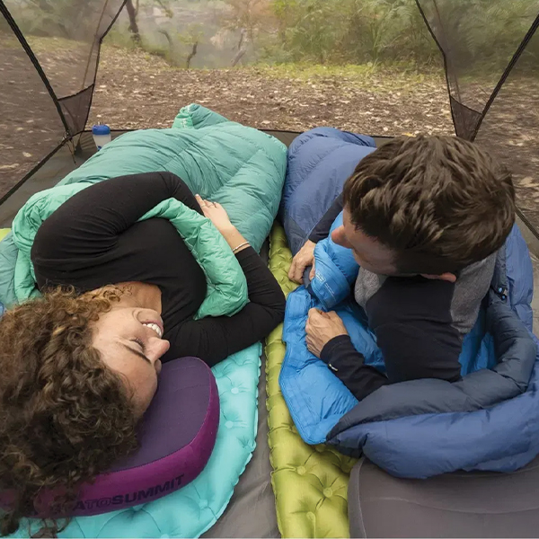 Надувна подушка Aeros Premium Pillow Deluxe, 14х56х36см, Grey від Sea to Summit. Фото 9