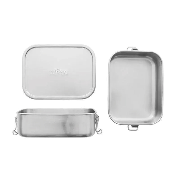 Контейнер для їжі Tatonka Lunch Box I 1000 Lock Silver. Фото 2