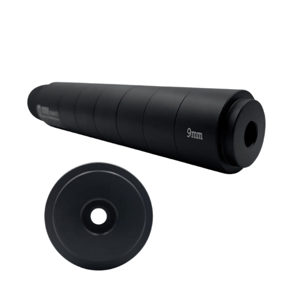 Саундмодератор STEEL Modul 9 for Booster 9mm 1/2*28. Фото 3