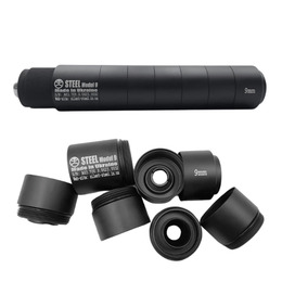 Саундмодератор STEEL Modul 9 for Booster 9mm 1/2*28. Фото 4